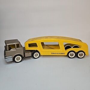 Vtg Structo Auto Transport‎ Semi Trailer Vintage Car Ramp